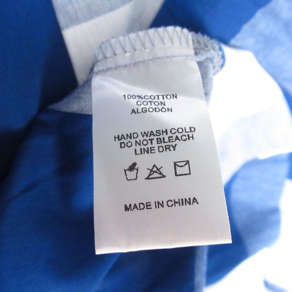 Anthropologie Sunday in Brooklyn Plaid Side-Slit Skirt Blue White XXS 2XS - Picture 8 of 8